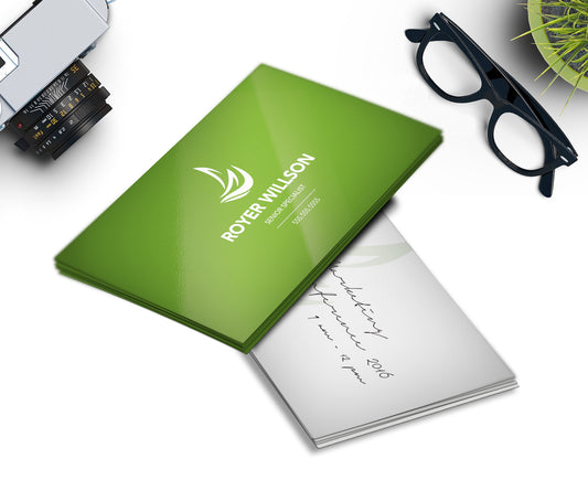 14pt Writable + UV (C1S) Business Cards